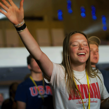 Second Baptist Church worship service
