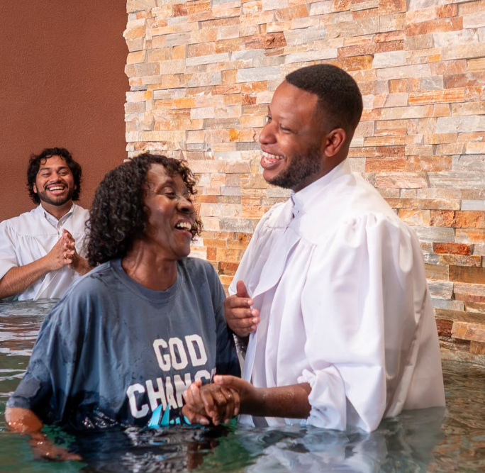 Second Baptist Church worship service