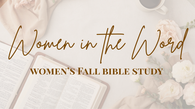Women in the Word - Morning